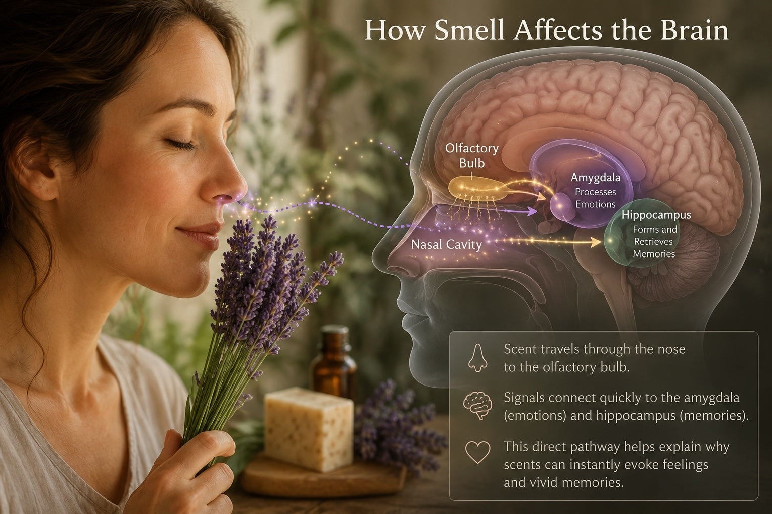 the science of scent with soap and essential oils