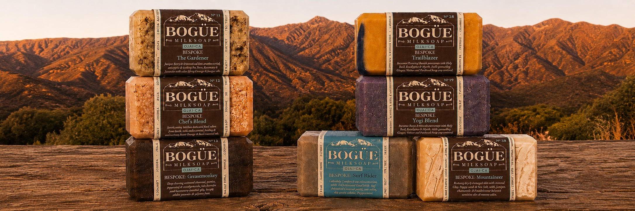 bespoke goat milk soaps exfoliating and moisturizing