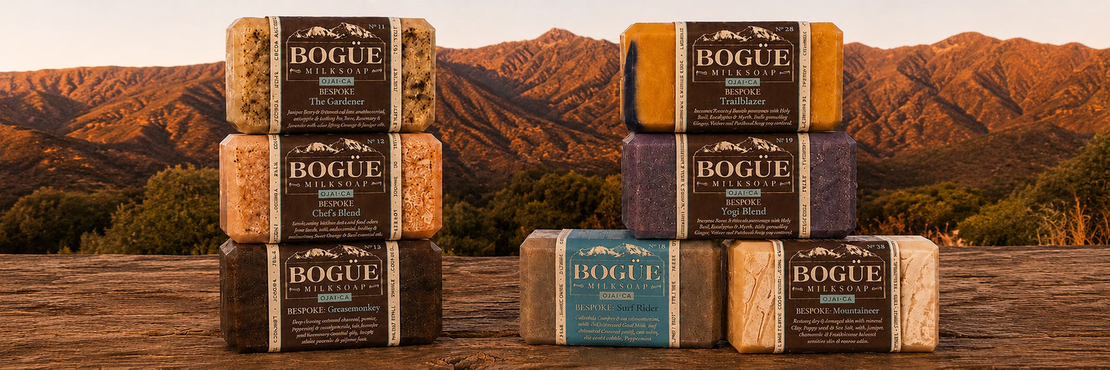 bespoke goat milk soaps exfoliating and moisturizing