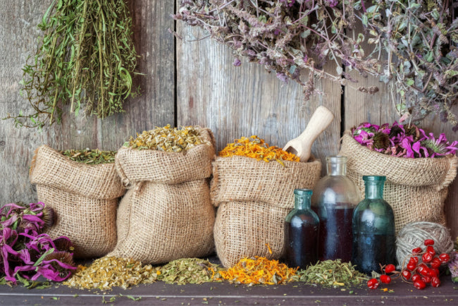 botanicals infusing for use in green bath products
