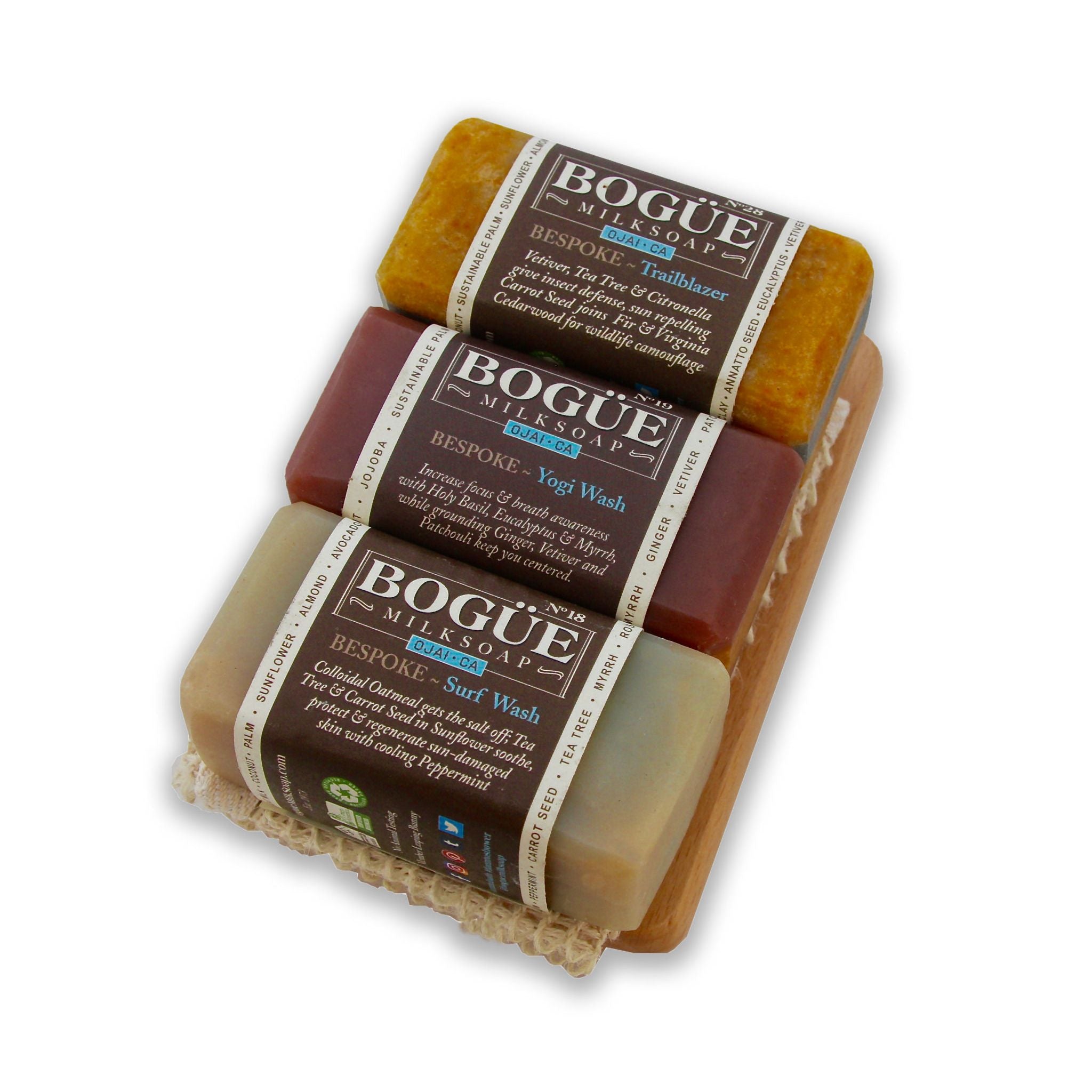 Goat Milk Soap Three bar Giftset- BESPOKE Blends for a healthy lifestyle