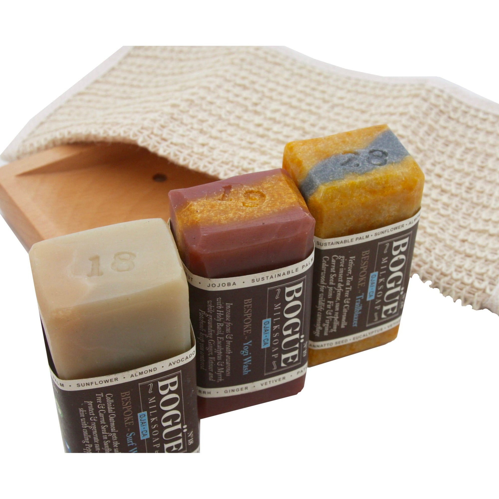 Goat Milk Soap Three bar Giftset- BESPOKE Blends for a healthy lifestyle