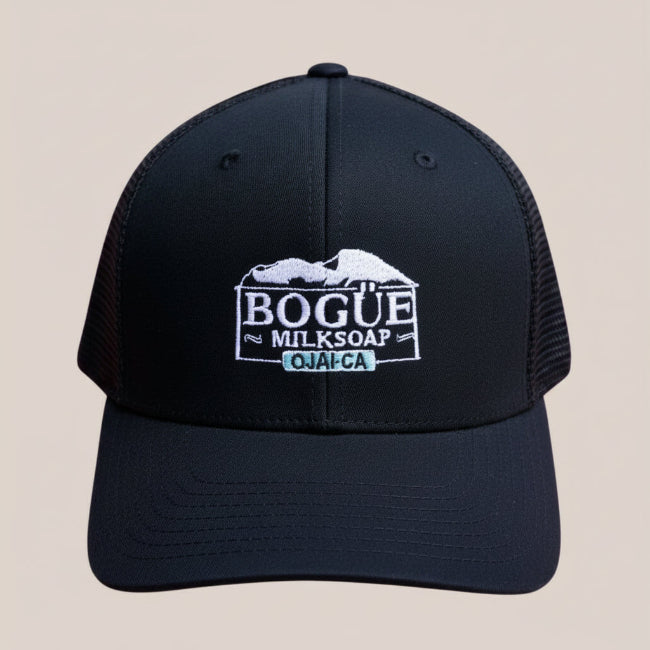 trucker hat black Bogue Milk Soap Ojai