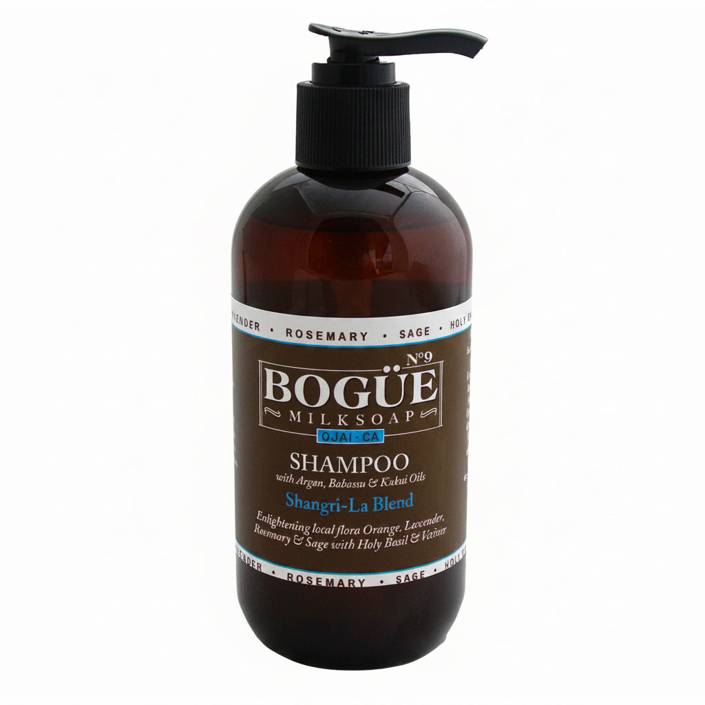 lavender organic shampoo shangri-la blend with argan