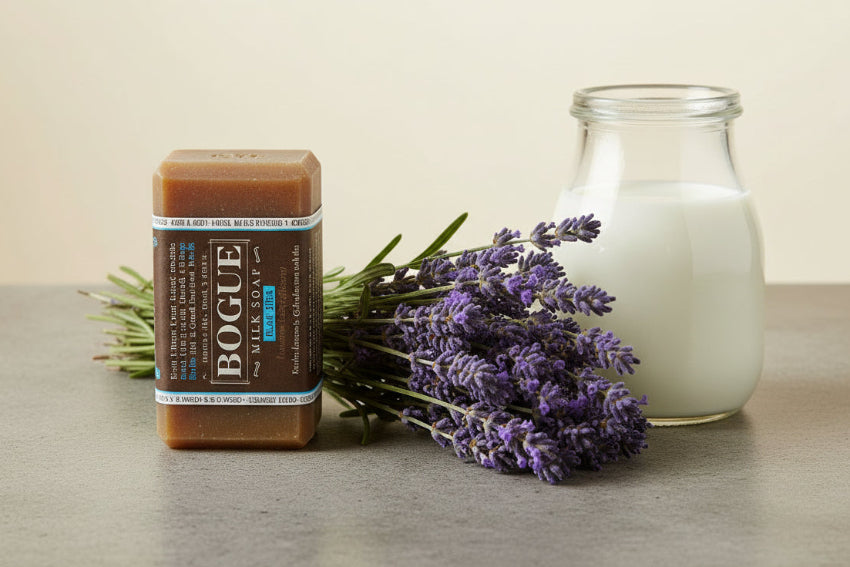 Lavender milk and honey goat milk soap 