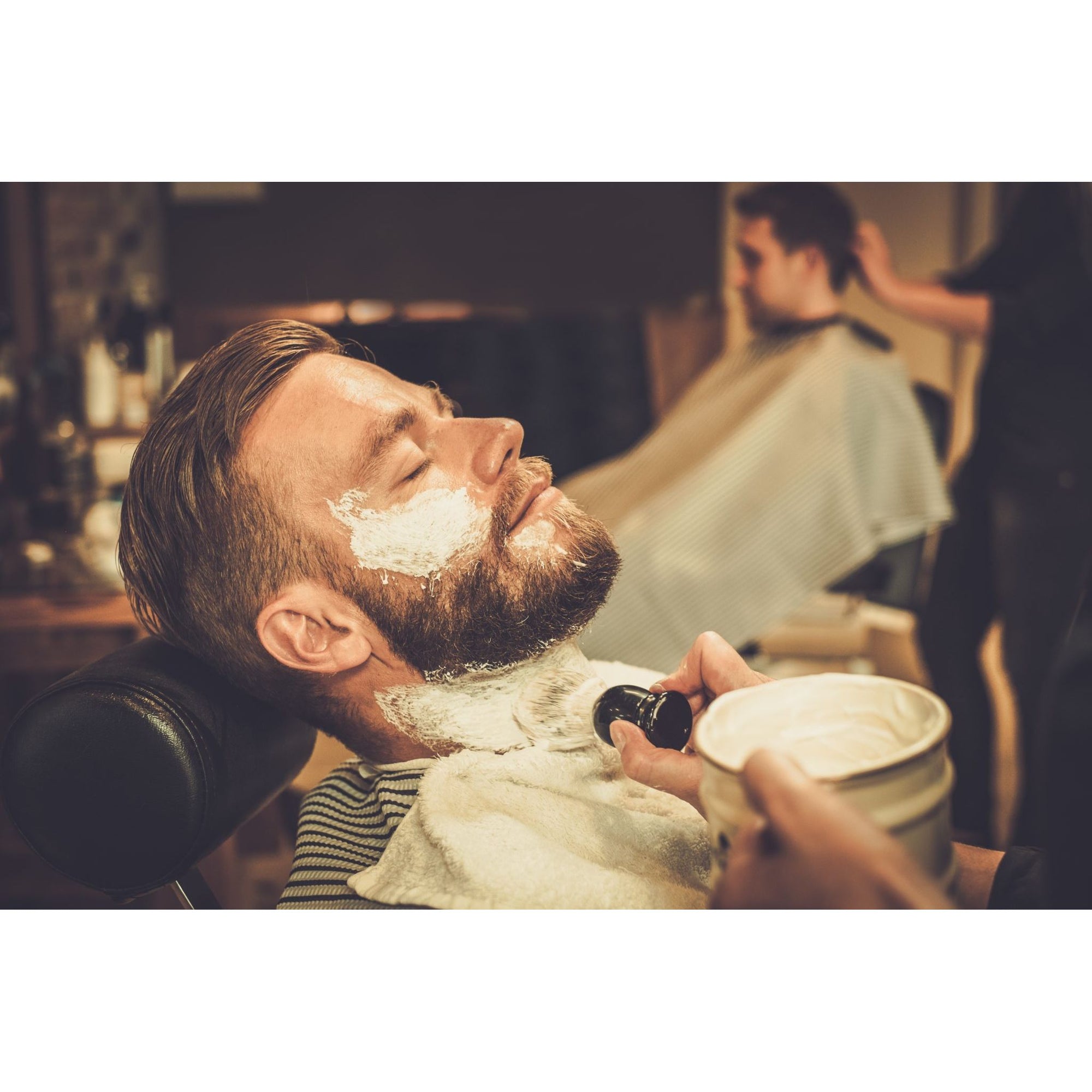 Goat Milk Shaving Soap Kit- No.16 Topa Topa Blend with 13 Essential Oils & Rhassoul Clay