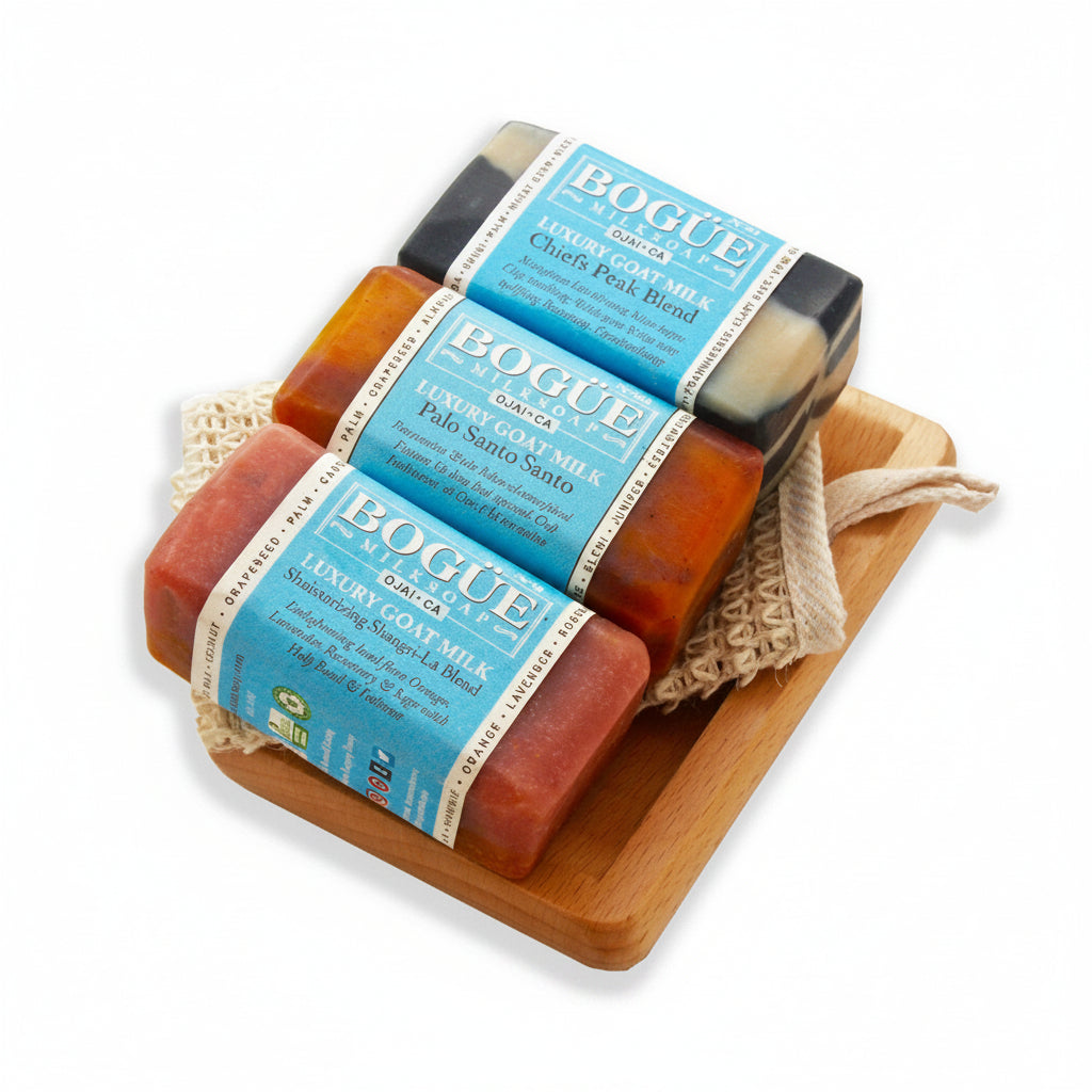 3 goat milk soap moisturizing giftset