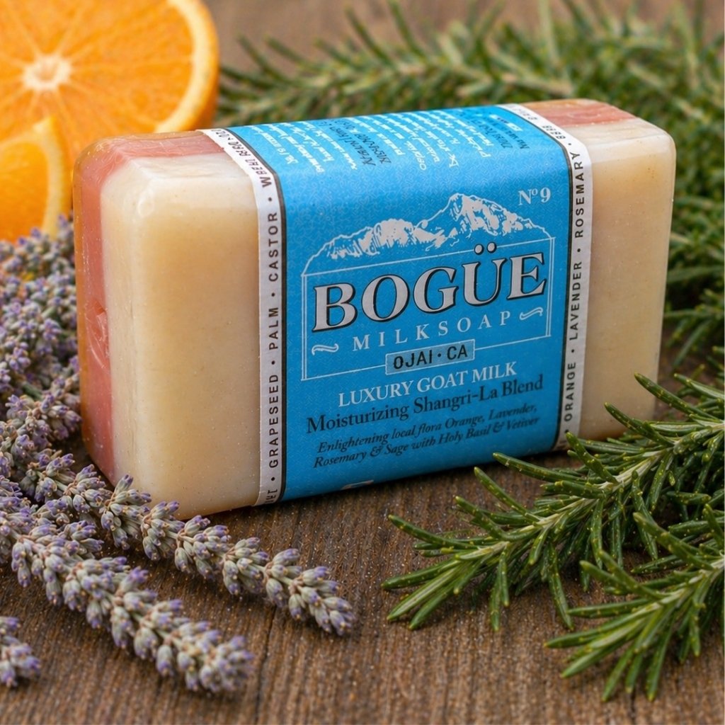 Goat Milk Soap 3 bar Giftset Moisturizing trio No.9 Shangri-La, No.20 Palo Santo & No.21 Chiefs Peak Blend