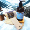 Bogue body lotion and natural soap giftset made with essential oils