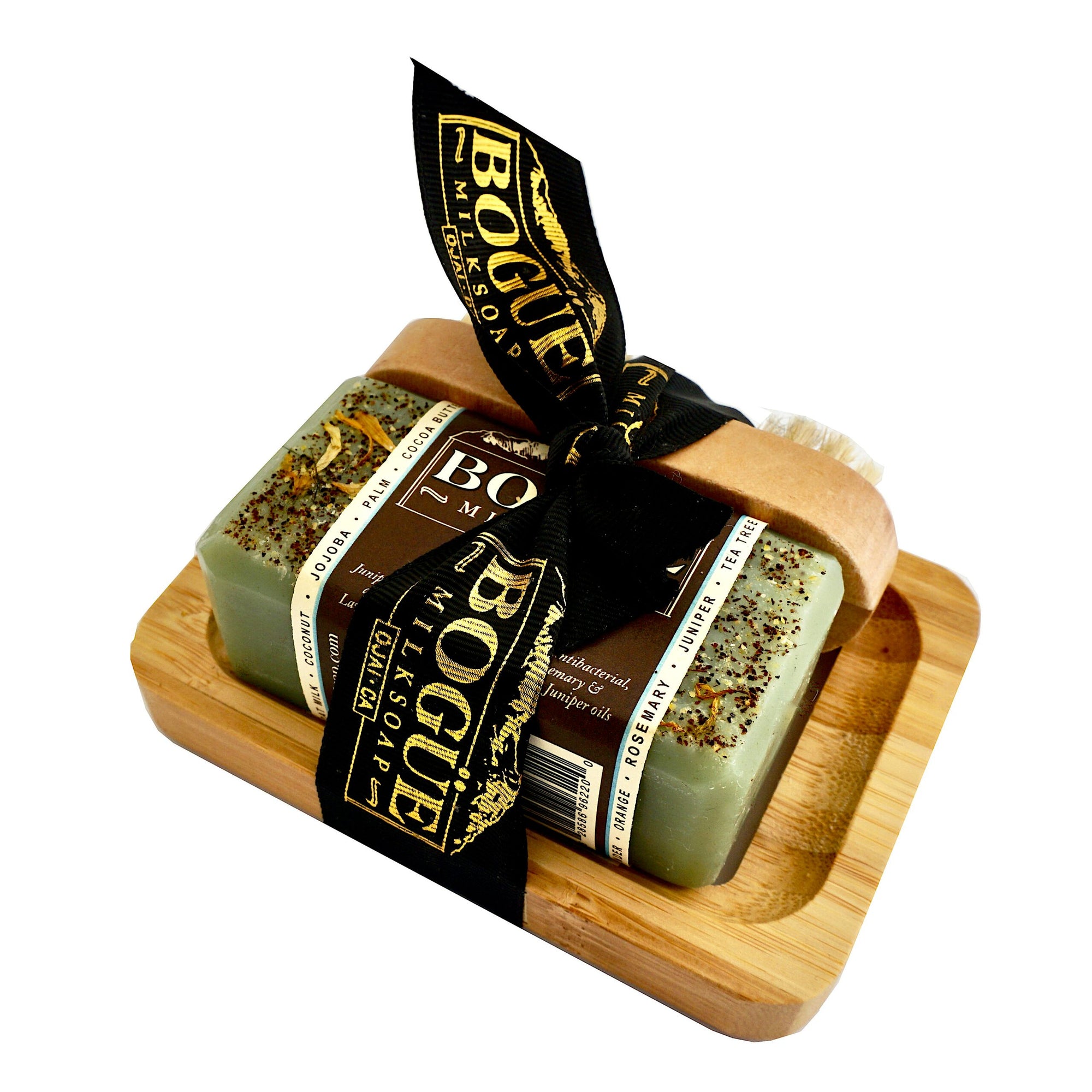 Gardener Goat Milk Soap  Giftset Bespoke with Exfoliating Juniper Berry & essential oils