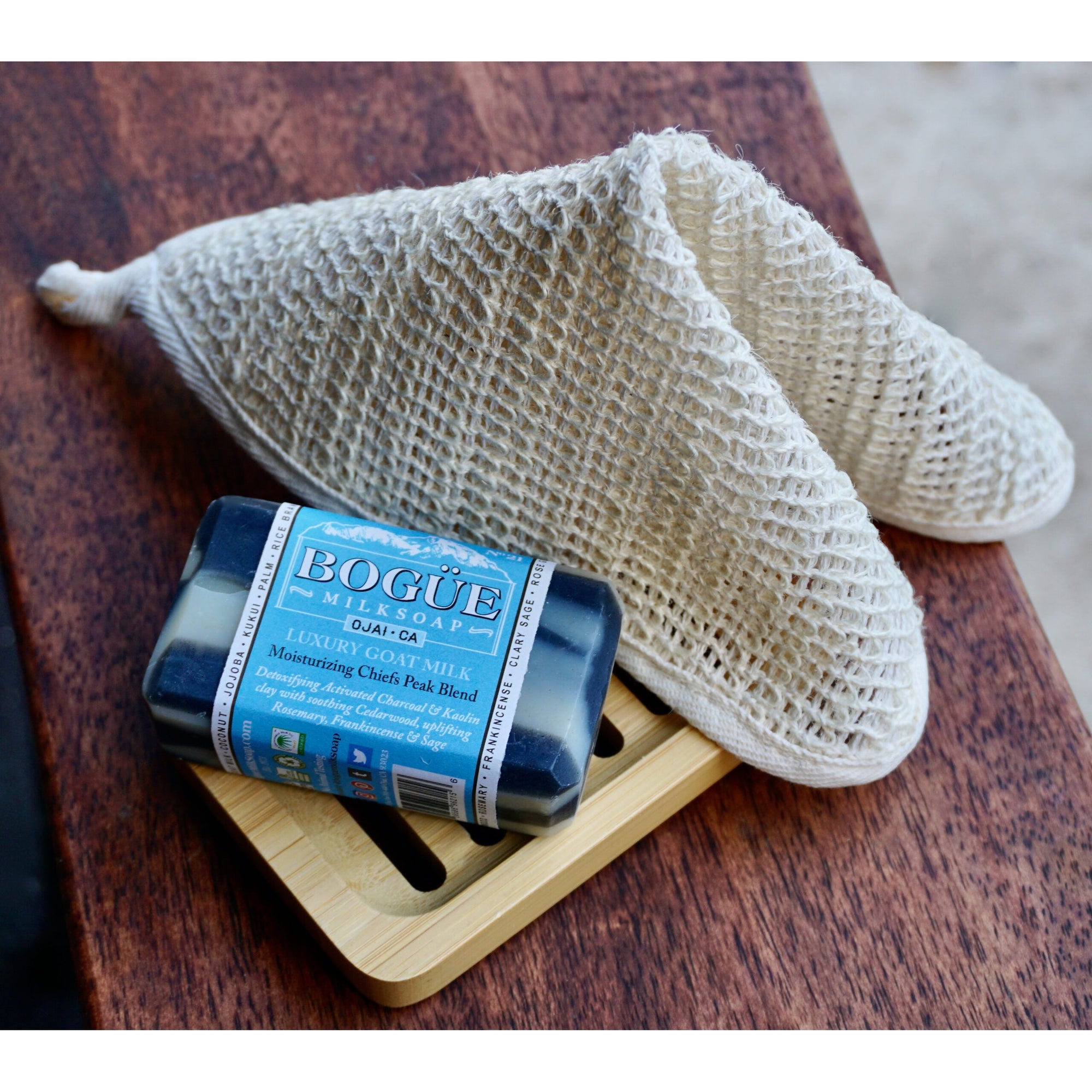 Detoxifying Goat Milk Soap Giftset–Charcoal Moisturizing Chiefs Peak No.21 Blend