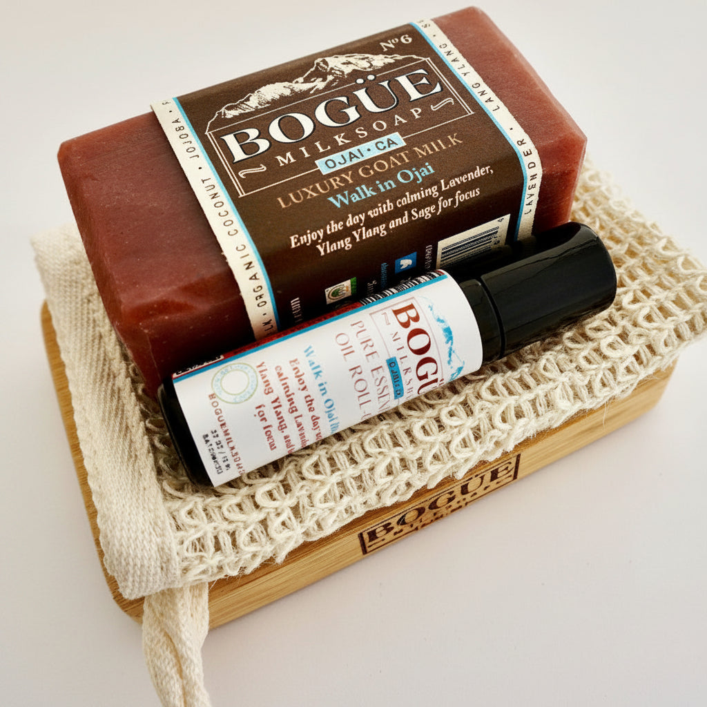 soap and essential oil giftset