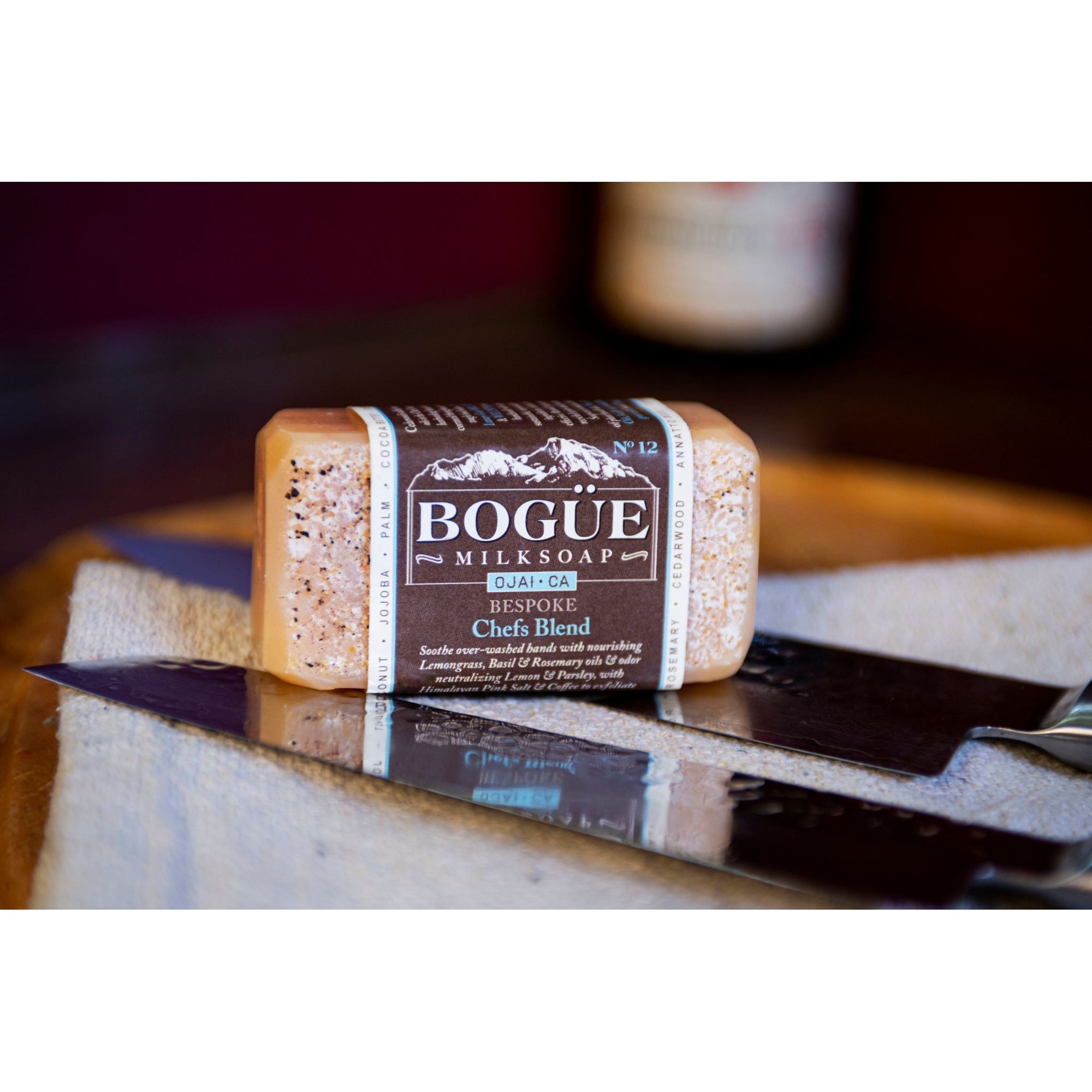 chefs lemongrass soap for chefs with knives