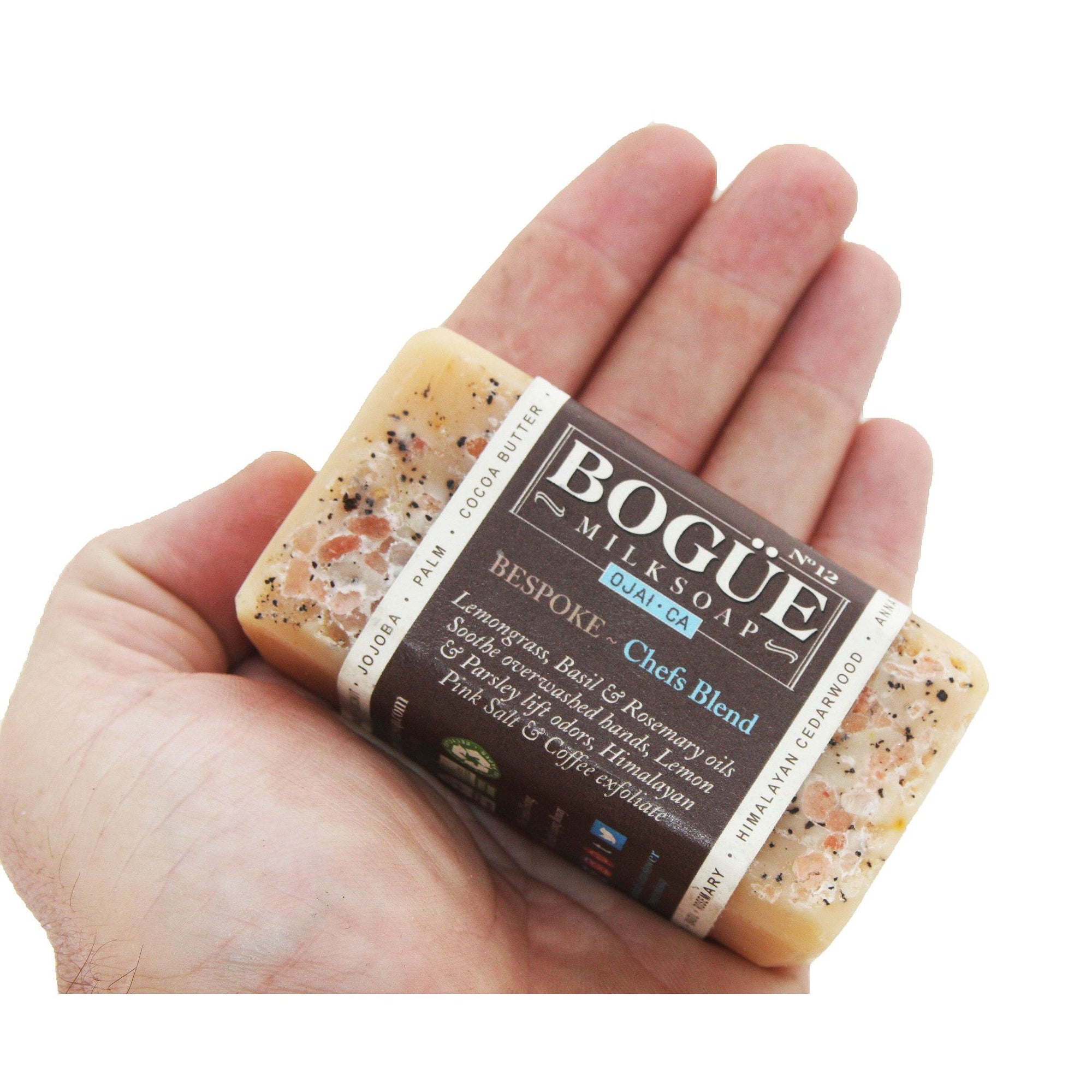 Exfoliating Goat Milk Soap Giftset- Chefs Bespoke No.12 Blend Moisturizing with essential oils