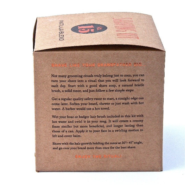 shave like your grandfather shaving soap kit 
