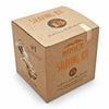Goat Milk Shave Soap kit with brush in box