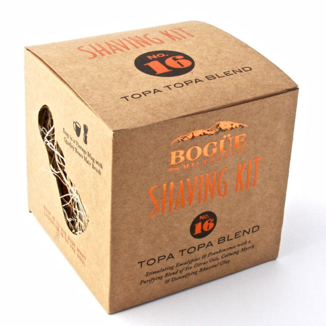 eucalyptus shave soap kit with brush