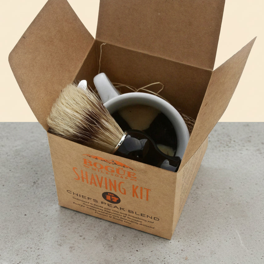 open shave soap kit