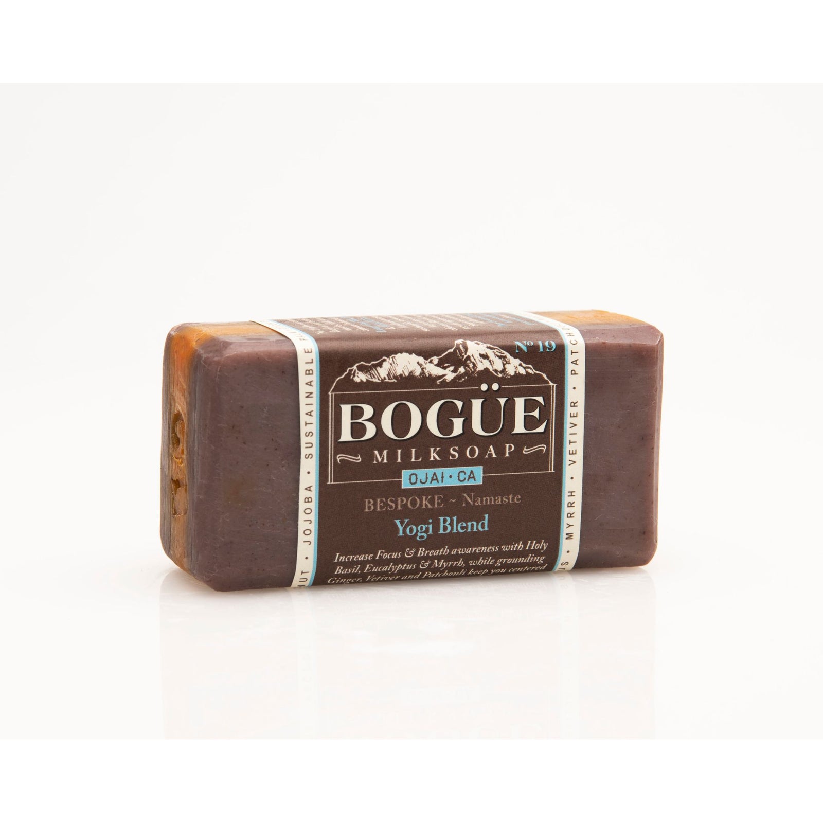 Yoga Goat Milk Soap BESPOKE No.19 Namaste Blend with Essential oils for breath awareness