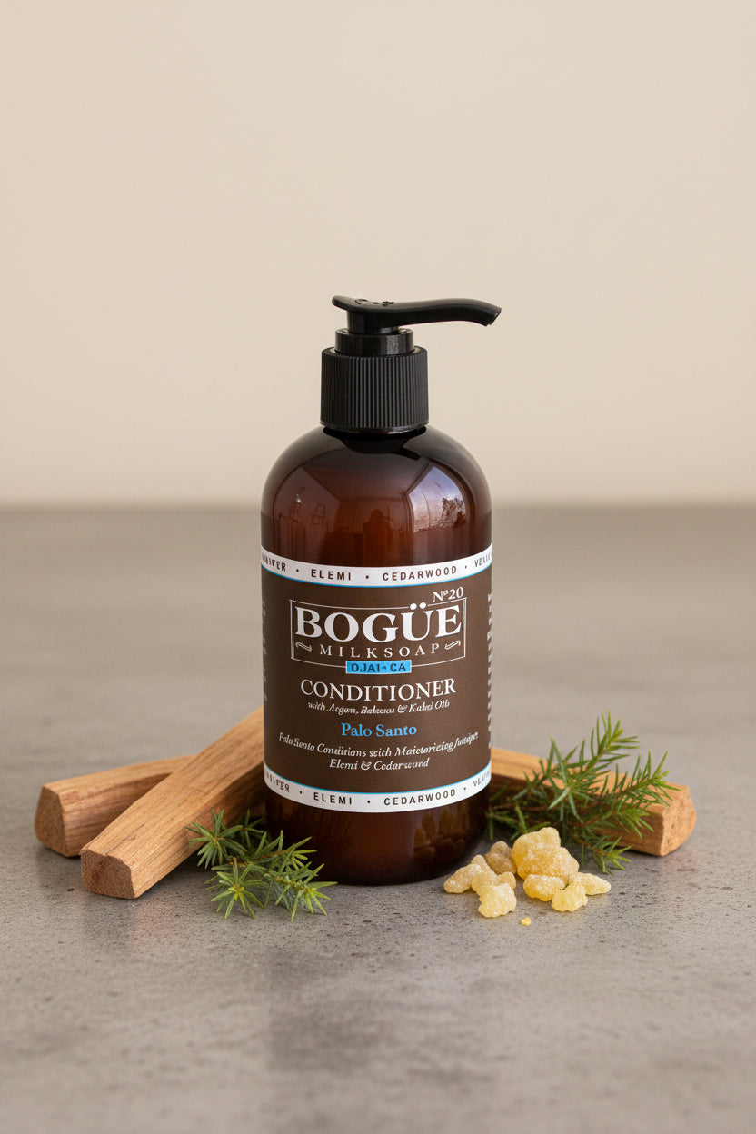palo santo juniper elemi hair conditioner
