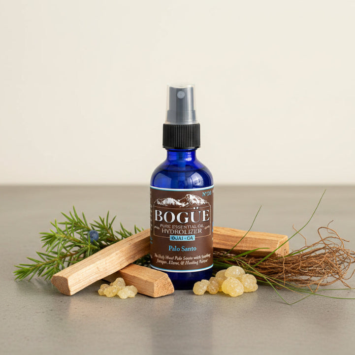 Palo santo juniper elemi vetiver essentia oil spray