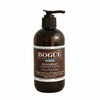 cedarwood and rosemary organic shampoo with added argan, kukui, and babasu