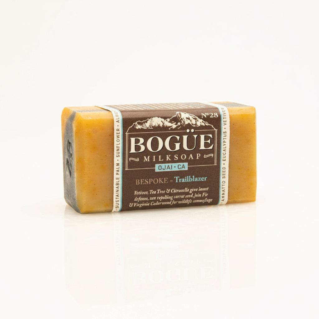 Handmade  trailblazer soap for hiking bespoke blend of essential ils