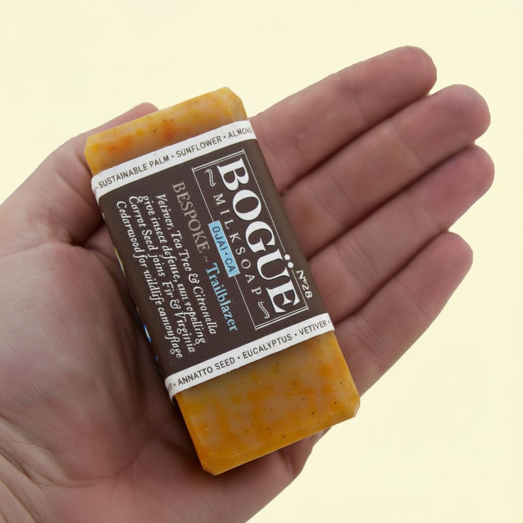outdoors soap trailblazer blend in hand