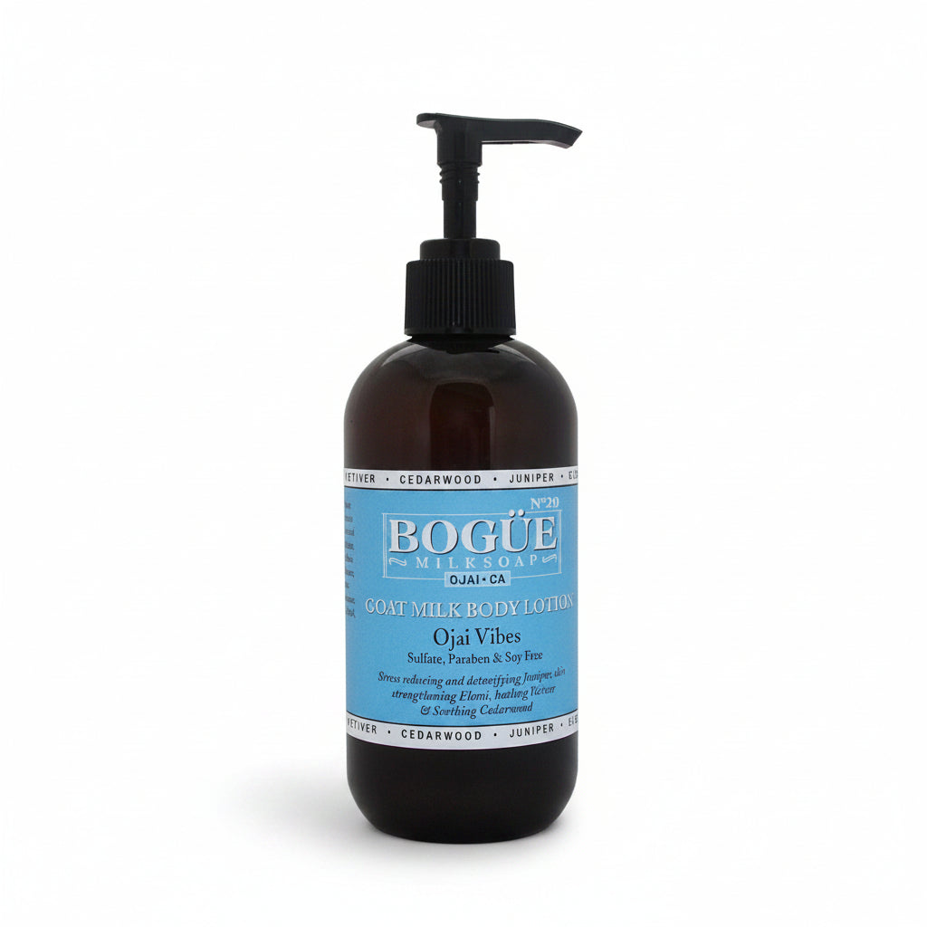 cedarwood goat milk lotion ojai vibes blend