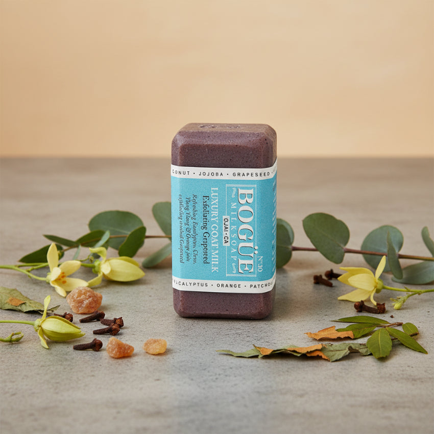 eucalyptus frankincense and clove natural soap