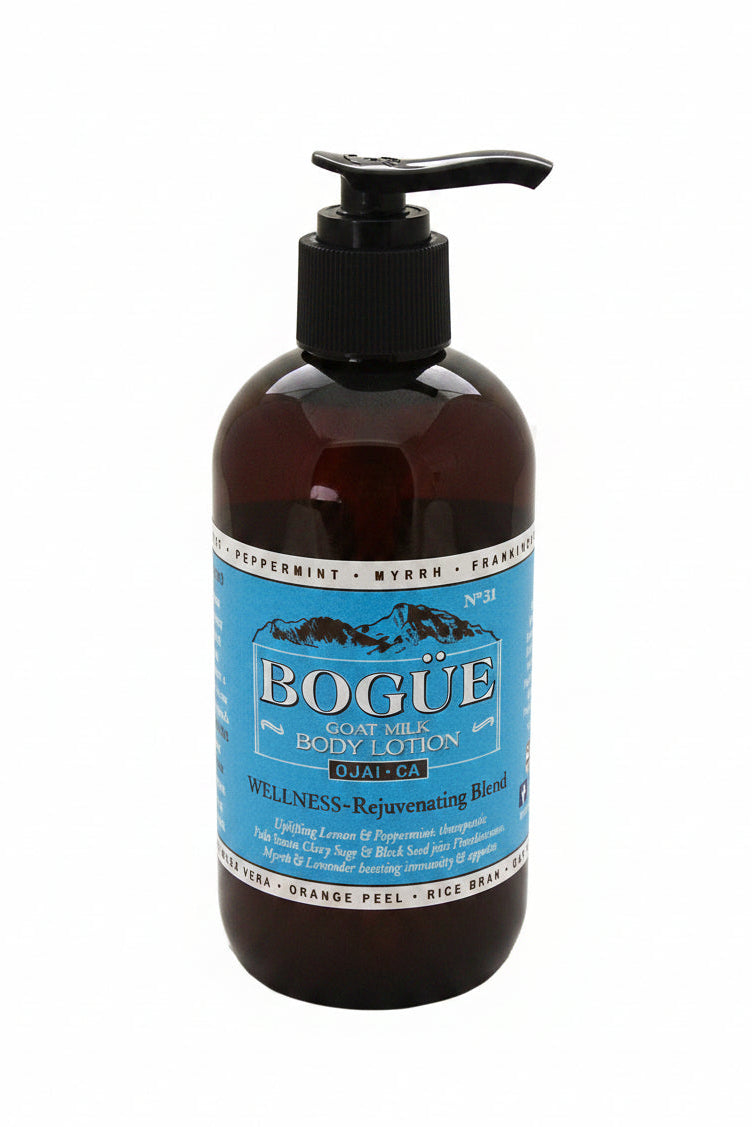 palo santo rejuvenating goat milk body lotion