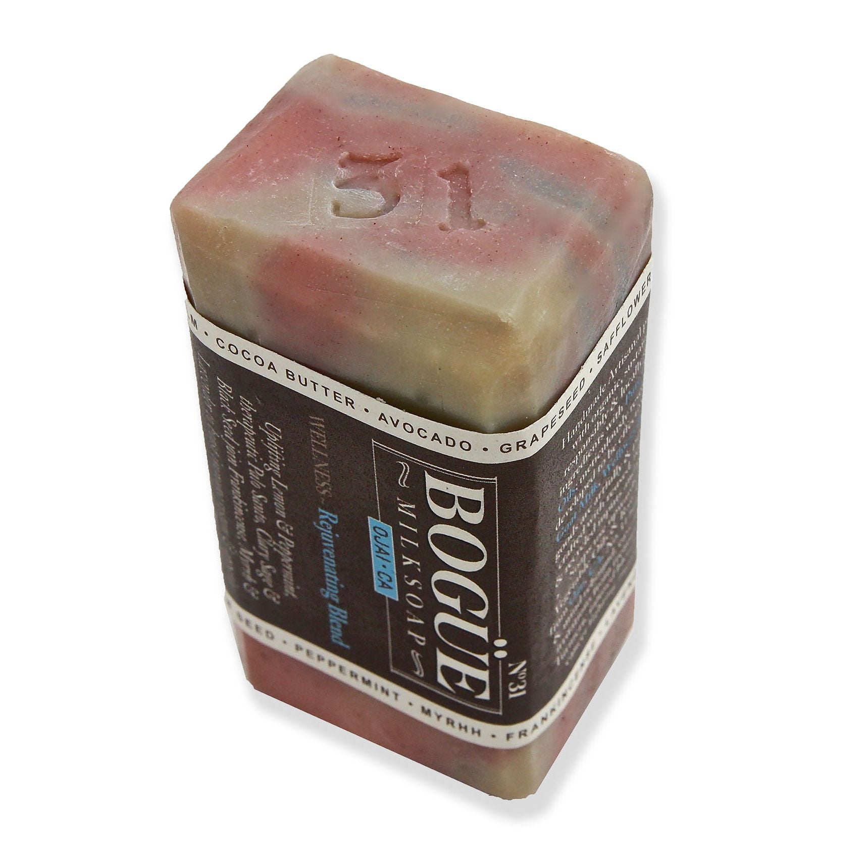 Palo Santo & Lavender Goat Milk Soap WELLNESS No.31 Rejuvenating Blend