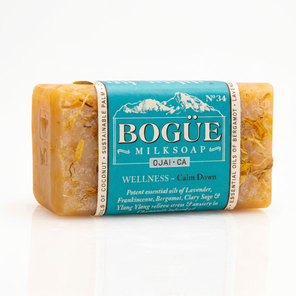 Chamomile Organic soap Wellness Calm down essential oil blend