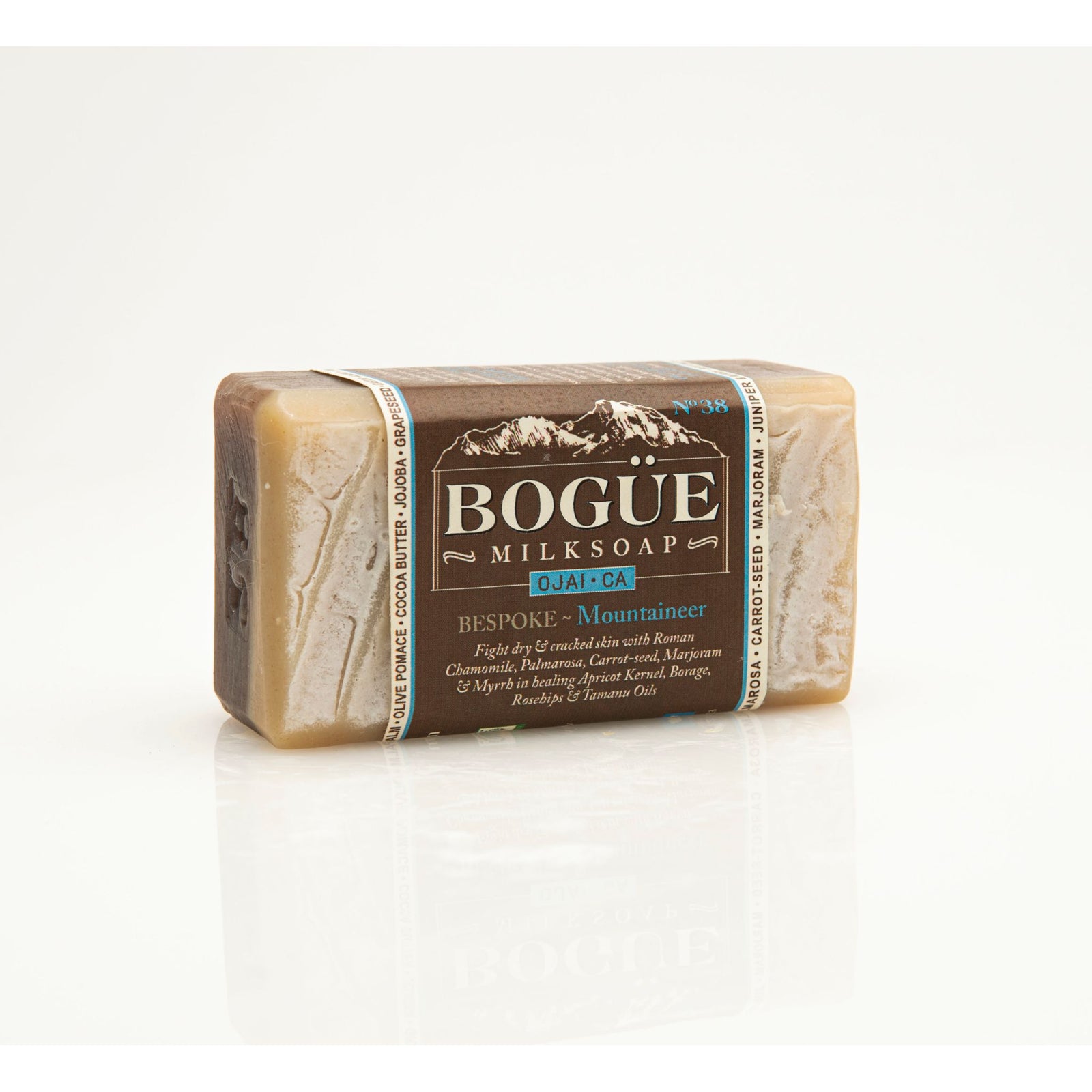Chamomile Goat Milk Soap BESPOKE Mountaineer blend with essential oils for dry & cracked skin