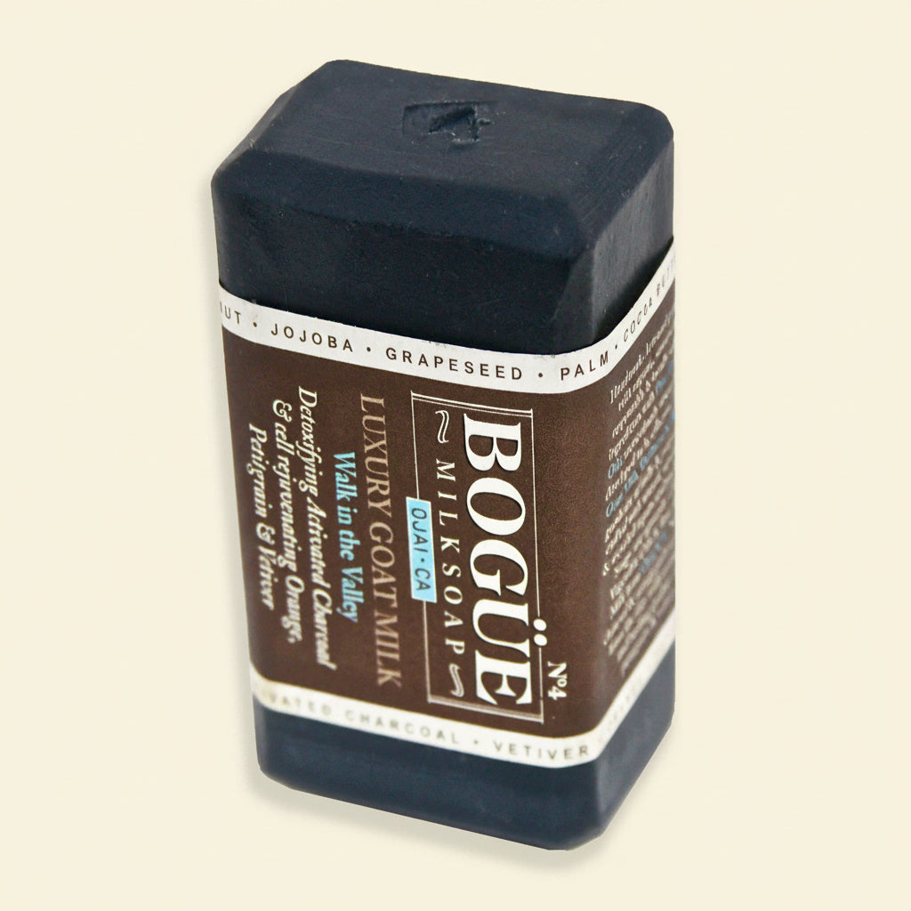 Vetiver and charcoal Goat Milk Soap 