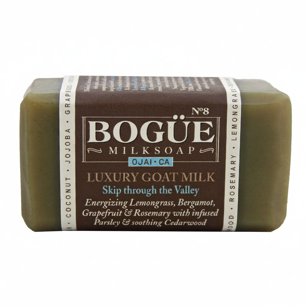 Lemongrass & Bergamot Goat Milk Soap aromatherapy No.8 Walk With a Skip Blend