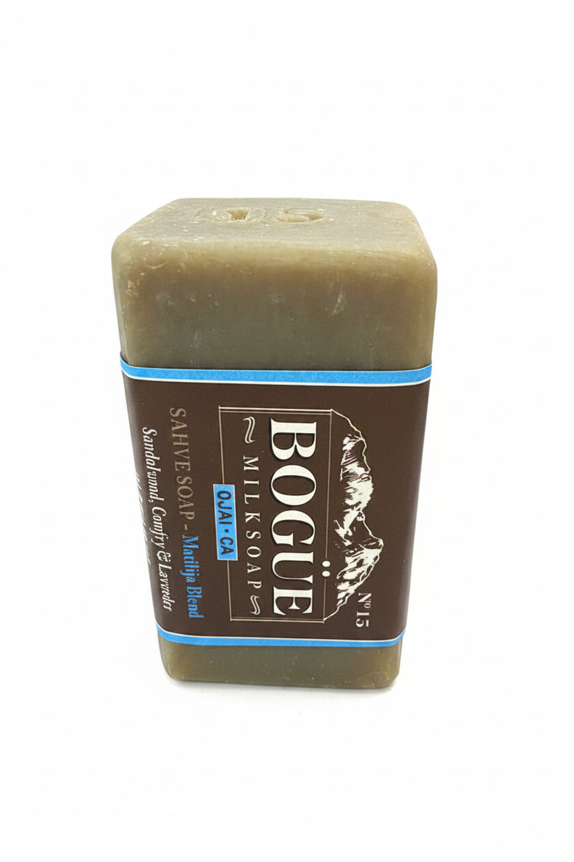 Sandalwood shave soap bar