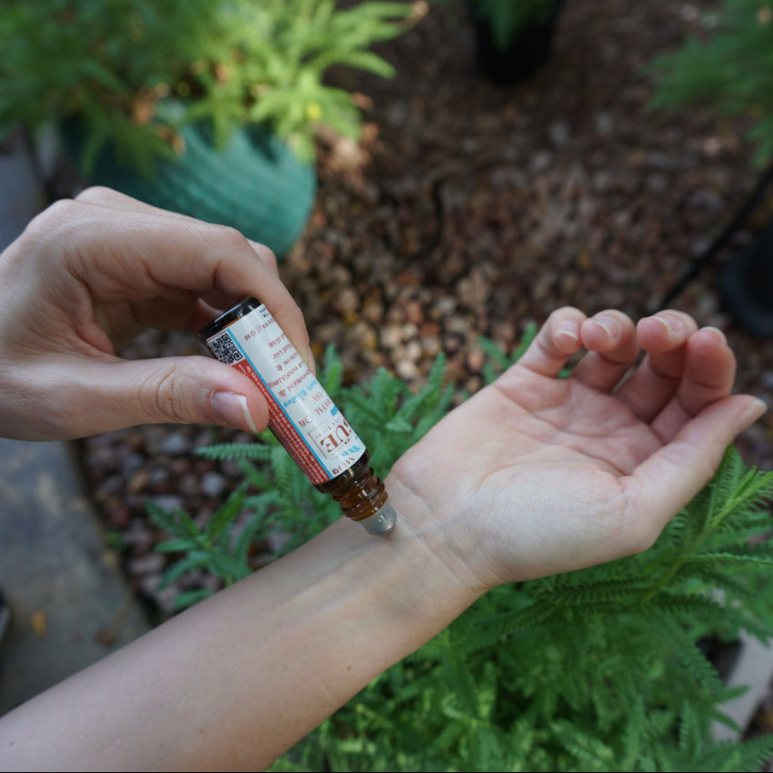 essential-oil scent or aromatherapy roll-on application