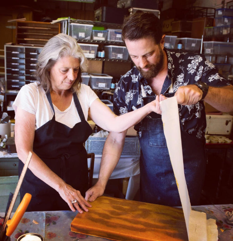 third generation making soap in Ojai CA