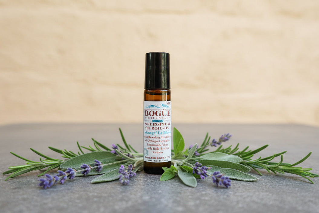 Lavender rosemary sage essential oil roll-on