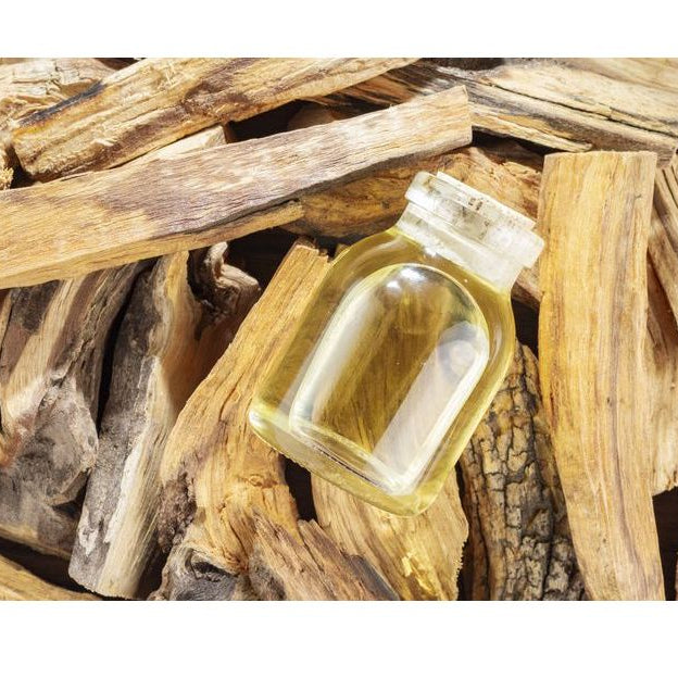 palo santo wood and essential oil 