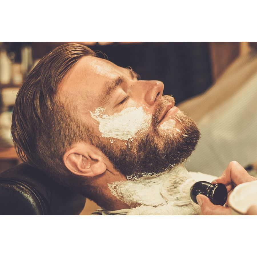 Sandalwood Goat Milk Shaving Soap Bar No.15 Matilija Blend with Bentonite clay
