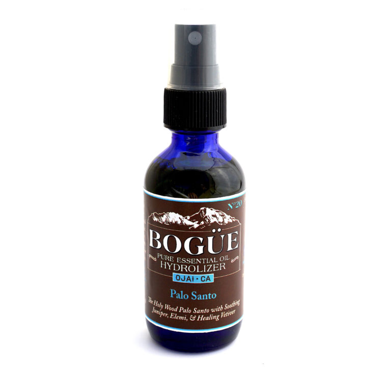 Pure Essential Oil Hydrolizer Spray BOGUE No.20 Palo Santo Blend- “Holy Wood” Palo Santo with Soothing Juniper, Elemi, & Healing Vetiver