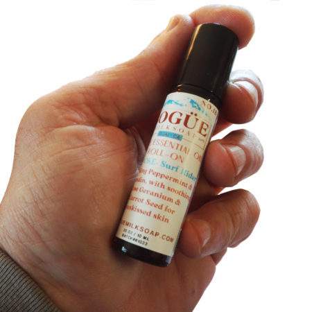 cooling peppermint essential oil roll on