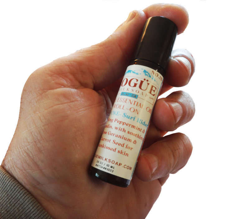 Pure Essential Oil Roll-On N°18 Surf Rider Blend with cooling peppermint